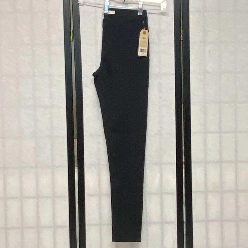 Levi's Pull On Super Skinny Legging Jegging Girls 16 NWT Black Adjustable Waist - Picture 5 of 12